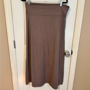 Athleta Brown Women's Maxi Skirt